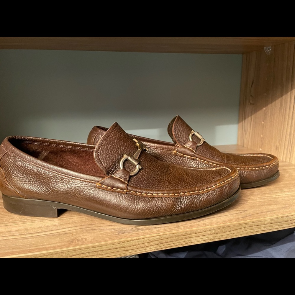Ferragamo Brown Loafers